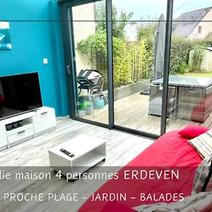 Jolie Petite Maison A 500m De La D'erdeven Hébergement de vacances